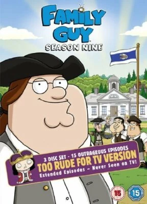 Family Guy - Season 9 DVD Comedy (2010) Seth McFarlane Free Royal Mail Delivery - Image 1 of 4
