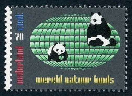 Países Bajos 660, MNH. Michel 1257. WWF 1984. Panda. Foto 1 de 1