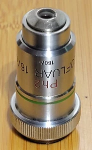 Zeiss Neofluar 16/0,40 160/- Ph2 Phasenkontrast Mikroskop Objektiv - Bild 1 von 6