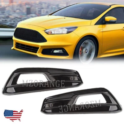 Bumper Fog Light Cover Bezel Molding Trim For Ford Focus ST 2015 2016 2017 2018 - Image 1 of 4