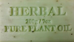 Hand Made Natural Herbal Eucalyptus Soap X 2 - Brand New - Made In Australia