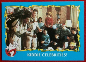 GHOSTBUSTERS II - Card #09 - KIDDIE CELEBRITIES - TOPPS 1989 - Picture 1 of 2