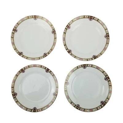 4 Noritake  Regina Bread & Butter Plates 13674 6 3/8" Vintage Japan - Image 1 of 4