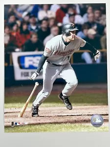 Archivo fotográfico sin firmar de Lance Berkman 8x10 con licencia de los Astros de Houston cardenal Yankee B - Imagen 1 de 1