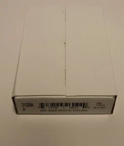 2021 P New Hampshire NH American Innovation $1 Mint Sealed Box Roll Player 21GRA - Picture 1 of 2