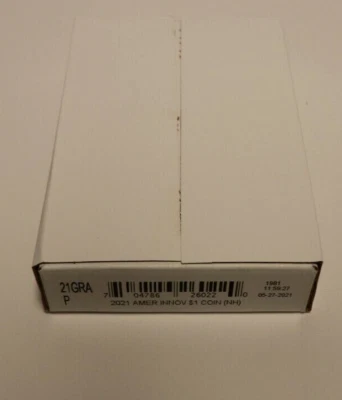 2021 P New Hampshire NH American Innovation $1 Mint Sealed Box Roll Player 21GRA - Image 1 of 2