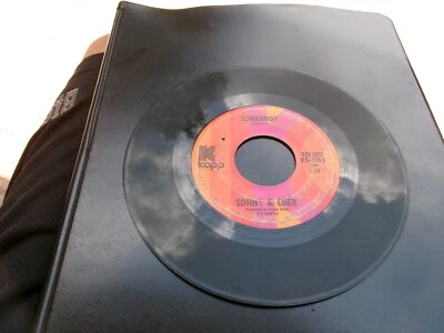 CHER- Somebody/A Cowboys Work is Never Done-45- Free Shipping Kapp-Good Foto 1 de 2