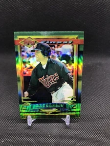 1994 Topps Finest - Refractor #324 Chuck Knoblauch - Picture 1 of 2