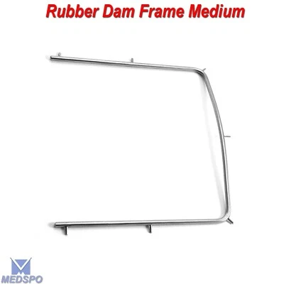 Implante de marco de presa de goma ortodoncia instrumento dental herramientas quirúrgicas de endodoncia Foto 1 de 4