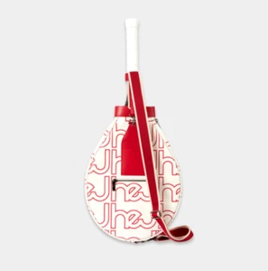 HEJ TENNIS RACKET BAG [POPPY RED] / Leather + PU / Tennis Racket Bag / Express - Picture 1 of 5