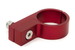 30-31mm Schlauchhalter Rot eloxiert - Picture 1 of 2