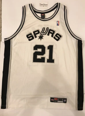 Champion Tim Duncan San Antonio Spurs NBA Finals Authentic Nike Jersey Size 56 - Image 1 of 2