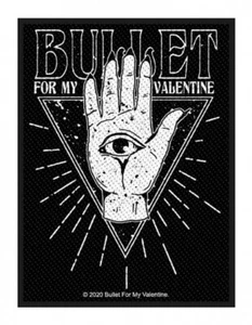 BULLET FOR MY VALENTINE - Patch Aufnäher Eye 7x10cm - Picture 1 of 1