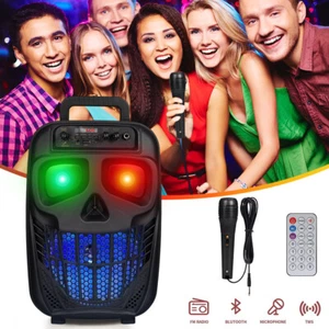 1X 1500W Portable Bluetooth Speaker Sub woofer Heavy Bass Sound System Party Mic - Picture 1 of 8