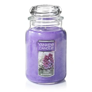 Yankee Candle Lilac Blossoms Original Large Jar Scented Candle, 22 oz - Picture 1 of 7
