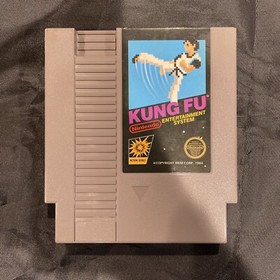 Kung Fu (5 Screw) Nintendo NES. Tested and works!