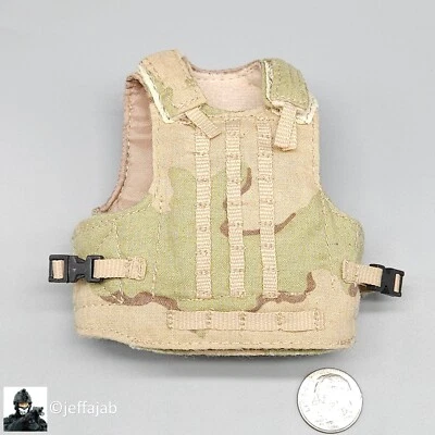 1:6 scale BBI Desert Camo SPEAR Body Armor Vest for 12" Figures SEAL ARMY USMC - Image 1 of 4
