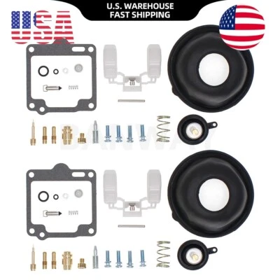 Carburetor Repair Rebuild Kit for Yamaha virago XV750 88-97 XV1100 1988 - 1999 - Image 1 of 4