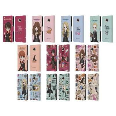 HARRY POTTER DEATHLY HALLOWS XXXVII LEATHER BOOK CASE FOR MOTOROLA PHONES 2 - Image 1 of 4