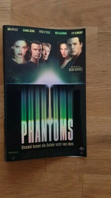 Phantoms (Horror Koontz Affleck McGowan O'Toole Schreiber (German VHS w/o Box!) - Bild 1 von 4