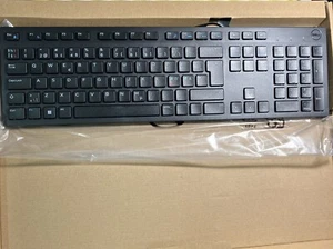 KB216-BK-NORD💥DRPK2💥DELL QWERTY KEYBOARD/NORDIC NEW SAME DAY POSTAGE ✅UK STOCK - Picture 1 of 2