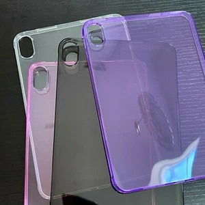 For Apple iPad Mini 6 (6th Gen) - TPU GUMMY RUBBER GEL SILICONE SKIN CASE COVER - Picture 1 of 25