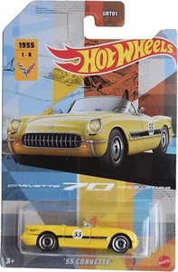Hot Wheels: '55 Corvette 70 Series 70th Anniversary Chevy 2023 #1/8 - Picture 1 of 1