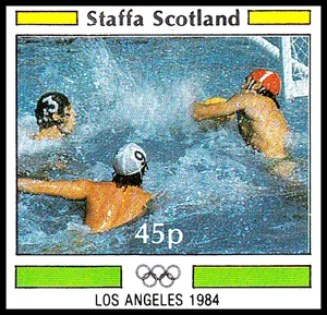 Sin dentar MNH Olympia verano Estados Unidos Los Ángeles 1984 waterpolo deportes acuáticos / 27 - Imagen 1 de 1