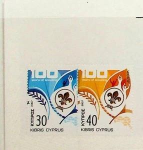 CYPRUS Sc 1073-74 NH ISSUE OF 2007 - SCOUTS - (SC1) - Picture 1 of 1