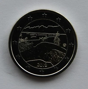 FINLAND - 2 € commemorative euro coin 2018 - Koli National Park. UNC - Picture 1 of 1
