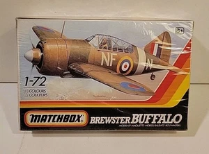 Matchbox Brewster Buffalo 1/72 Scale Model Kit PK-24 Sealed - Picture 1 of 5