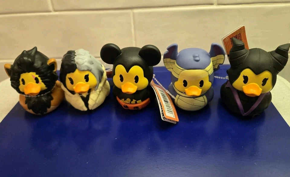 Disney Christmas 2025 Target Bullseye Rubber Duck Set Of 2 Mickey & Minnie Mouse