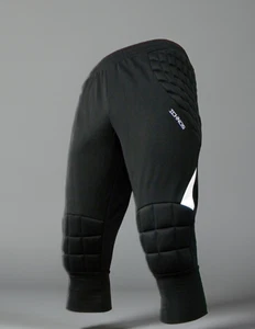 Ichnos football goalkeeper goalie adult 3/4 cropped pants shorts indoor futsal - Picture 1 of 2