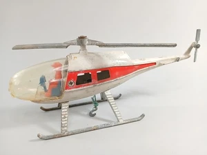 Vintage 1975 GABRIEL MIGHTY-METAL 10" DIECAST RESCUE HELICOPTER w/ WINCH & HOOK - Picture 1 of 10