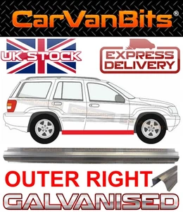 FOR JEEP GRAND CHEROKEE WJ WG 99-05 SILL REPAIR BODY RUST OUTER PANEL RIGHT - Picture 1 of 7