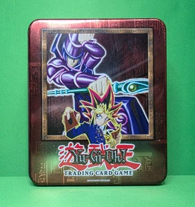 Yu-Gi-Oh 2002 Collectible Tin Yugi Dark Magician Empty Tin Only - Bild 1 von 3