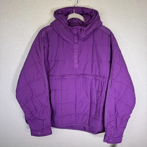 Free People Pippa Puffer Pullover Women XL FP Movement Packable Jacket Coat NEW - Picture 1 of 10