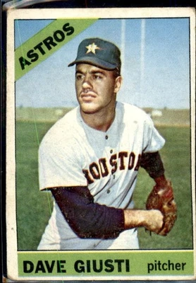 1966 Topps - Dave Giusti #258 - Image 1 of 2