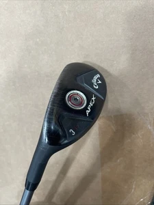 Callaway Apex 3H Hybrid 20 Loft Kurokage Stiff Flex Golf Pride Grip LH - Picture 1 of 6