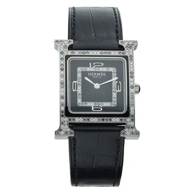 Reloj Pulsera Hermès Heure H HH4.591 Mediano Diamantes Oro Blanco 18K 26 mm Cuarzo Foto 1 de 4