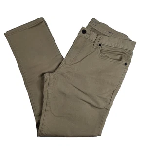 Banana Republic Travel Jean Tan Brown Mens 31x28 Pants Slim Fit Stretch - Picture 1 of 8