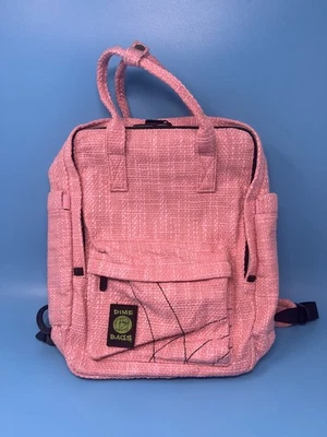 Dime Bags ~ HOT BOX EXTRA ~ Backpack Hemp NEW With Tags ~ PINK ~ - Image 1 of 4