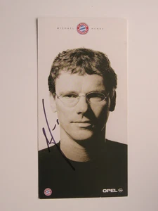 2001/02 -- Michael Henke -- FC BAYERN MÜNCHEN - Original-Autogrammkarte - Bild 1 von 2
