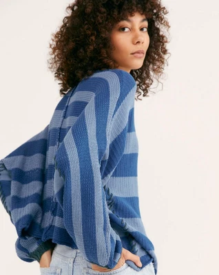 Free People 全新 选择您的尺寸 Oh So cozy Slouchy Bayway 毛衣 — 第 1/4 张图片