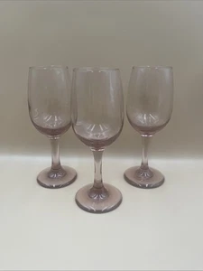 Libbey Glass Company Premiere calice vino acqua rosa 8 oz set di 3 calici - Foto 1 di 7