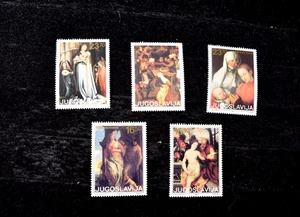 FRANCOBOLLI ARTISTICI JUGOSLAVIA 1983 S 1653-1657 MNH - Foto 1 di 3