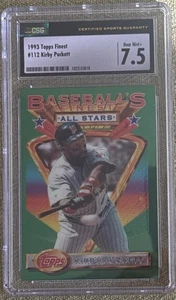 1993 Topps Finest - Kirby Puckett #112. Minnesota Twins. Hall of Fame. - Bild 1 von 5