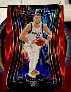 Luka Doncic 2024-25 Select Mezzanino Rosso FLASH /299- LAKERS - Foto 1 di 3