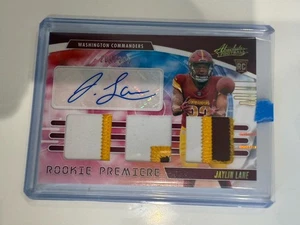 2025 Absolute RPM—JLE Jaylin Lane Rookie Patch Auto RC Commanders - Bild 1 von 2