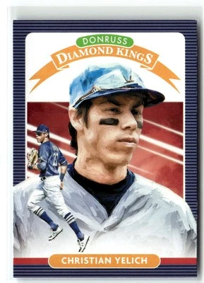 2020 Donruss #5 Christian Yelich - Image 1 of 2